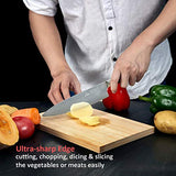 Professional Kitchen 8 inch Chef Knife - 67 Layers VG-10 Damascus Steel Knife,Ultra-Sharp Cooking Knife with Ergonomic Wood Handle, Sheath & Beauty Gift Box
