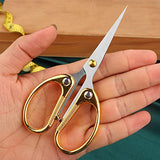 Set of 3 Office Small scissors, Stainless Steel Zinc Alloy Paper-cutting Scissors, Children's Hand-made Scissors, Stationery Scissors Kids Scissors Supplies
