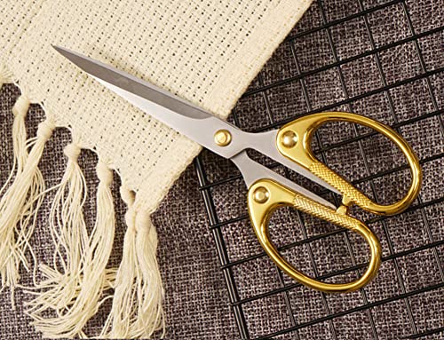 Set of 3 Office Small scissors, Stainless Steel Zinc Alloy Paper-cutting Scissors, Children's Hand-made Scissors, Stationery Scissors Kids Scissors Supplies