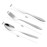 MOUFIER Outdoor Camping Cutlery Set Stainless Steel Utensils for 1-2 Person Camping Tableware Mess Kit Complete Dinnerware Set 12 in 1 Flatware Kit with Mesh Bag for Camping, Backpacking, Hiking