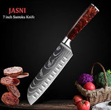 Chef Knife - Kitchen Knife 7 Inch Chef's Knives High Carbon Stainless Steel Sharp Japanese Cooking Knife