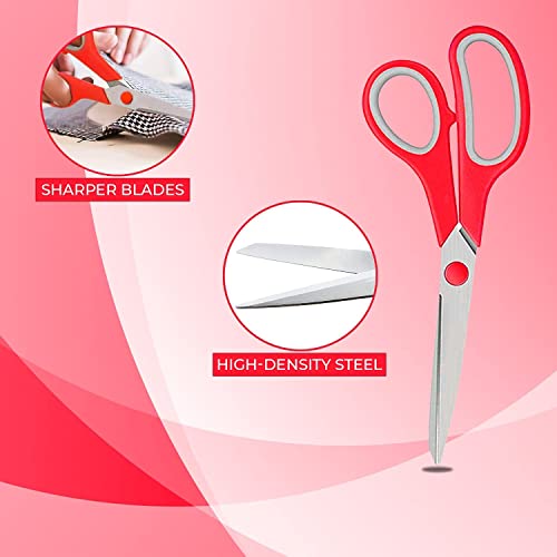 Set of 3 Office Small scissors, Stainless Steel Zinc Alloy Paper