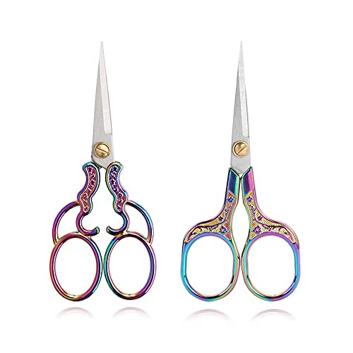 Jasni Embroidery Scissors Small Professional Stainless Steel Sewing Vi –