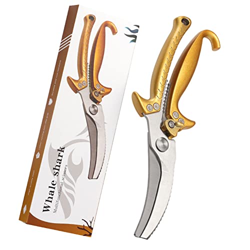 Professional Poultry Shears - Ultra Sharp and Heavy Duty Kitchen Scissors 