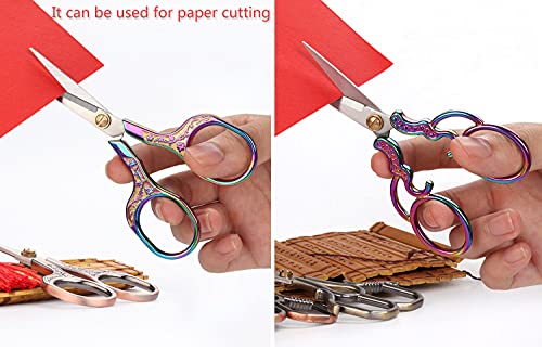 Jasni Embroidery Scissors Small Professional Stainless Steel Sewing Vi –