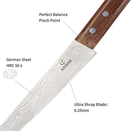 Slicing Carving Knife - Razor Sharp Sashimi Knife, 7.7 Inch