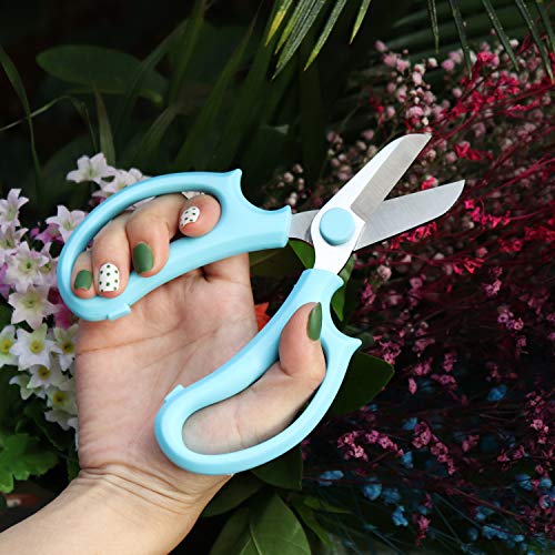 Pp Anti-Slip Grip Handle Pruning Shears Bonsai Scissors for Garden