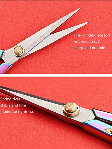  Premium Tailor Scissors,Heavy Duty Sewing Scissors Gold  Titanium Coating Stainless Steel Fabric Scissors Leather Comfort Grip Shears  Professional Ultra Sharp Cloth Tailor Scissors 10.5 Inch : Arts, Crafts &  Sewing