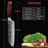 Chef Knife - Kitchen Knife 7 Inch Chef's Knives High Carbon Stainless Steel Sharp Japanese Cooking Knife