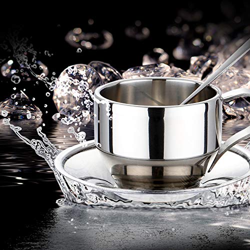 Jasni Stainless Steel Coffee Cup Coffee Mugs Espresso Cups and Great C –