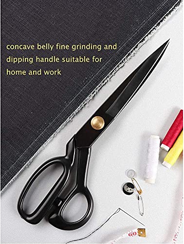Scissors, Sewing Scissors for Fabric, Craft Sewing Tailor Scissors Set for  Arts, Home, Office (Silver)