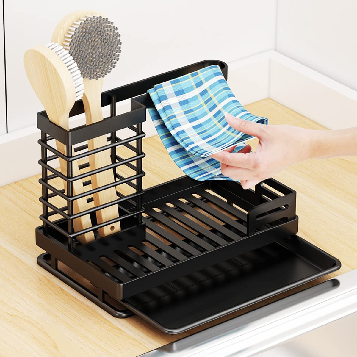 Dish Tray for Brush & Soap